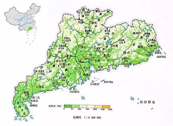 广东省D地图，揭示岭南大地的魅力与活力