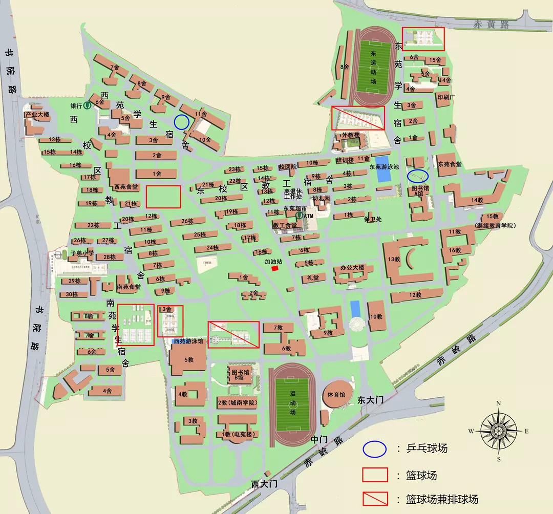 广东省重本大学地图概览