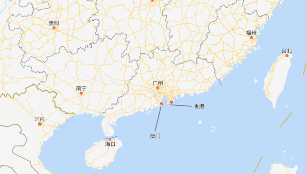 广东省与广西省面积的比较研究